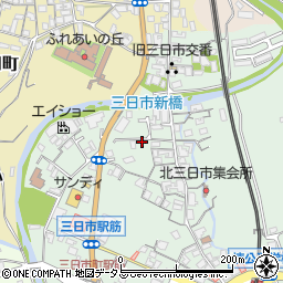 大阪府河内長野市三日市町328-1周辺の地図