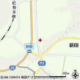 三重県多気郡大台町新田194周辺の地図