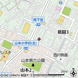 日本サミコン広島支店周辺の地図