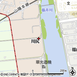 広島県福山市高西町川尻244周辺の地図