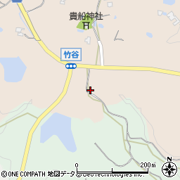兵庫県淡路市竹谷716周辺の地図