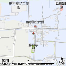 奈良県御所市西寺田234周辺の地図
