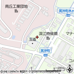 合田産業株式会社　福山工場周辺の地図
