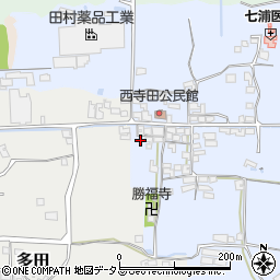奈良県御所市西寺田233周辺の地図