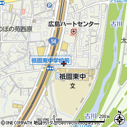 川中商店周辺の地図