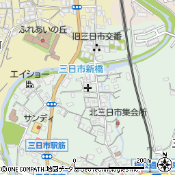 大阪府河内長野市三日市町1082-12周辺の地図