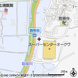 奈良県御所市西寺田497-1周辺の地図