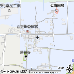 奈良県御所市西寺田269周辺の地図