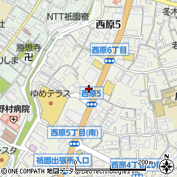 祇園歯科クリニック周辺の地図