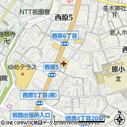 メルセデス・ベンツ広島祇園周辺の地図
