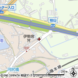 広島県東広島市高屋町桧山5周辺の地図