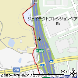 大阪府和泉市唐国町周辺の地図
