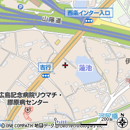 広島県東広島市西条町吉行786周辺の地図