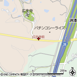 兵庫県淡路市竹谷18周辺の地図