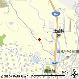 奈良県高市郡高取町清水谷257周辺の地図