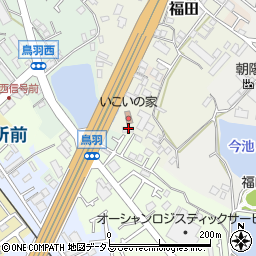 大阪府貝塚市福田1033周辺の地図