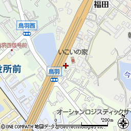 大阪府貝塚市福田26-1周辺の地図