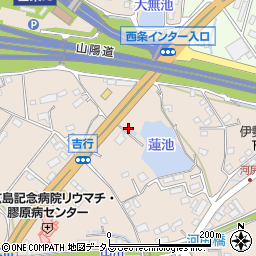 広島県東広島市西条町吉行671周辺の地図