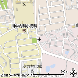 広島中央ヤクルト販売株式会社　高屋センター周辺の地図