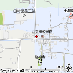 奈良県御所市西寺田228周辺の地図