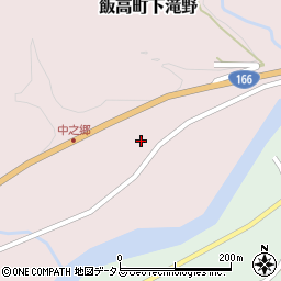 三重県松阪市飯高町下滝野936周辺の地図