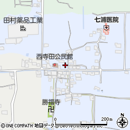 奈良県御所市西寺田220周辺の地図