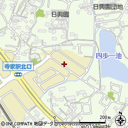 広島県東広島市寺家駅前22周辺の地図