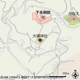 大場神社周辺の地図