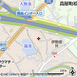 広島県東広島市西条町吉行607周辺の地図