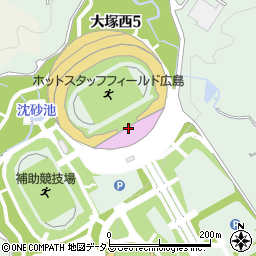 広島広域公園周辺の地図
