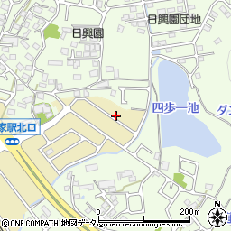 広島県東広島市寺家駅前23周辺の地図