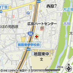 アップガレージ広島中央店周辺の地図
