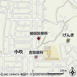 植田診療所周辺の地図