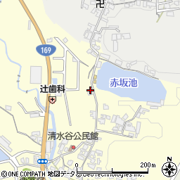 奈良県高市郡高取町清水谷1067周辺の地図