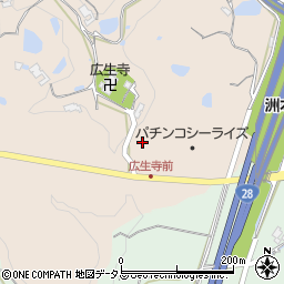 兵庫県淡路市竹谷20周辺の地図