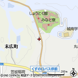 大阪府河内長野市寺元102周辺の地図