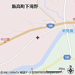 三重県松阪市飯高町下滝野884周辺の地図