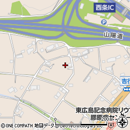 広島県東広島市西条町吉行968周辺の地図