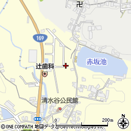 奈良県高市郡高取町清水谷413周辺の地図