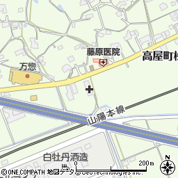 広島県東広島市高屋町桧山918周辺の地図