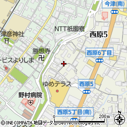 カルム祇園周辺の地図