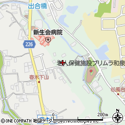 大阪府和泉市松尾寺町110周辺の地図