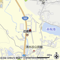 奈良県高市郡高取町清水谷384周辺の地図