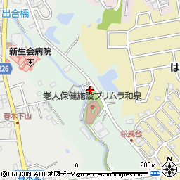 大阪府和泉市松尾寺町329周辺の地図
