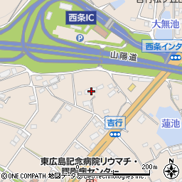 広島県東広島市西条町吉行2259周辺の地図