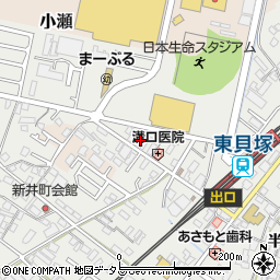 関西進学塾東貝塚教室周辺の地図