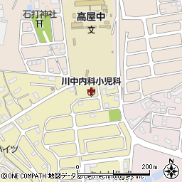 川中医院周辺の地図