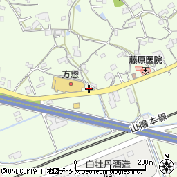 広島県東広島市高屋町桧山252周辺の地図