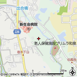 大阪府和泉市松尾寺町111周辺の地図