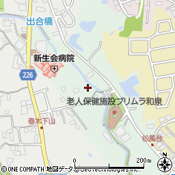 大阪府和泉市松尾寺町107周辺の地図